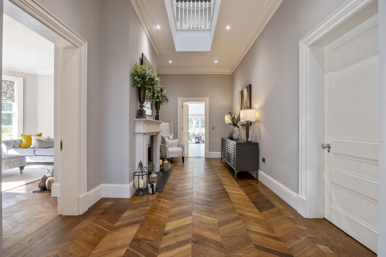 Property photographer at work